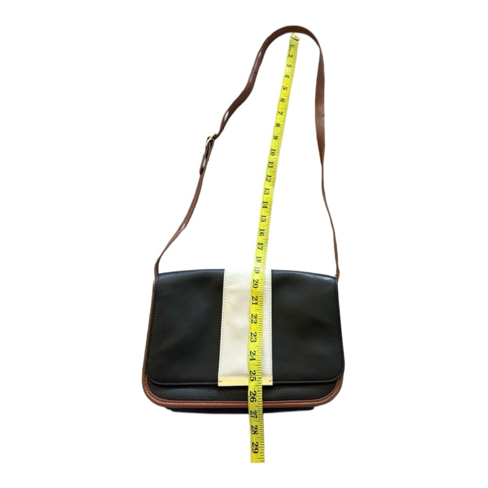 TALBOTS Soft Pebbled Leather Crossbody Purse Classic Old Money Preppy